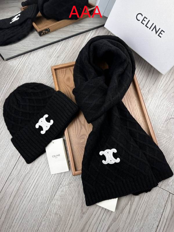 Celine Hat and scarvf(AAA)-0044