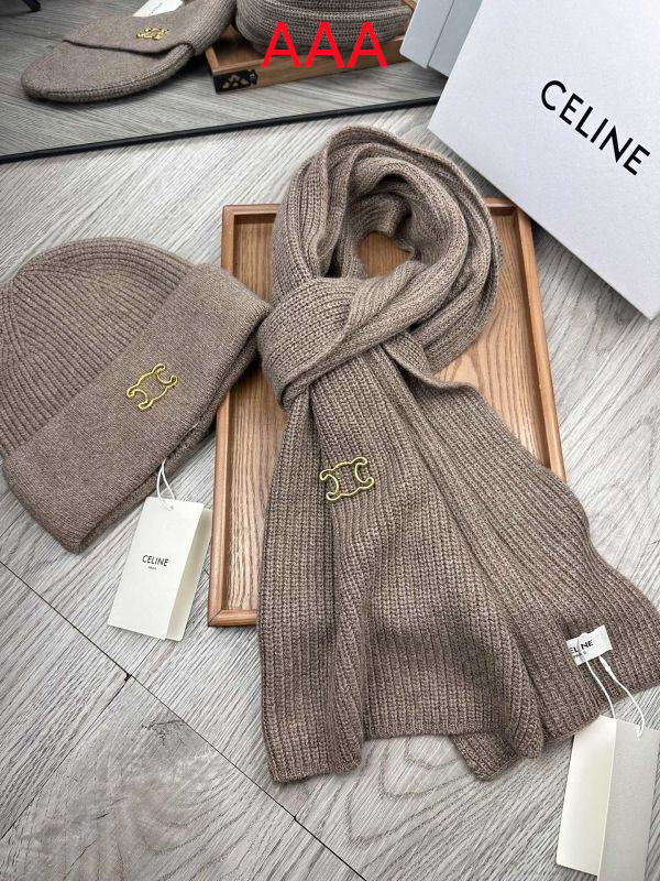 Celine Hat and scarvf(AAA)-0054