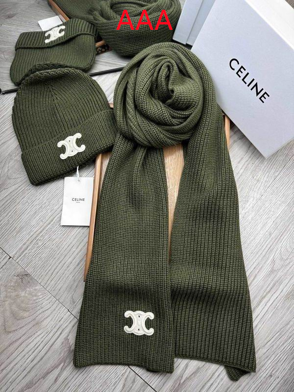 Celine Hat and scarvf(AAA)-0058