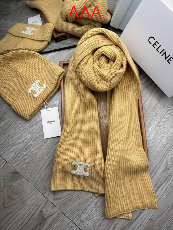 Celine Hat and scarvf(AAA)-0060