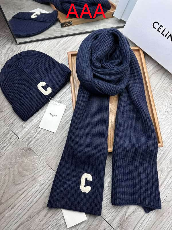 Celine Hat and scarvf(AAA)-0068