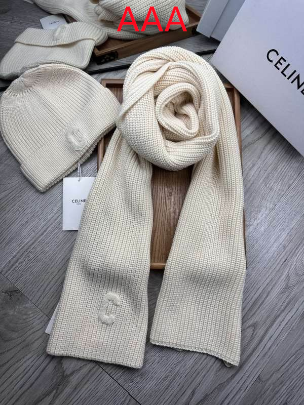 Celine Hat and scarvf(AAA)-0072