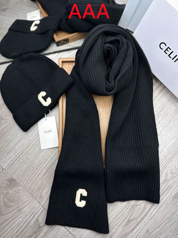 Celine Hat and scarvf(AAA)-0074