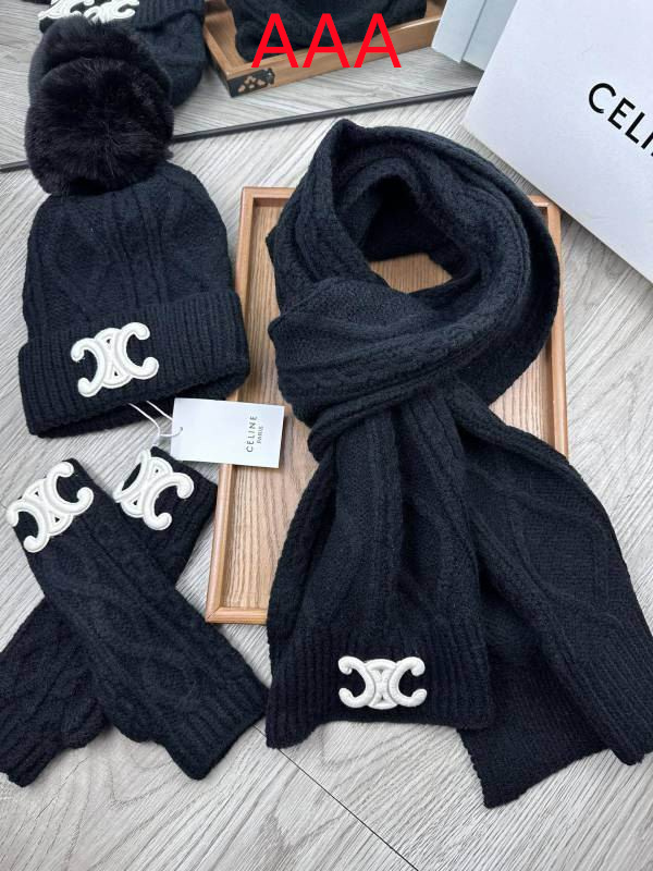 Celine Hat and scarvf(AAA)-0076