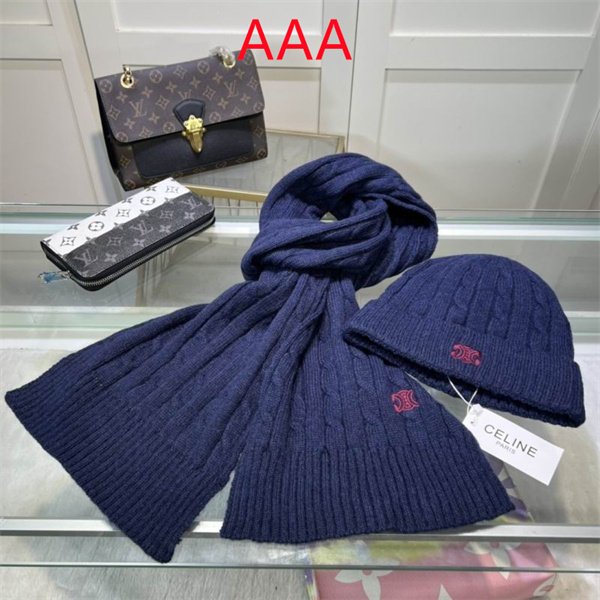 Celine Hat and scarvf(AAA)-0008