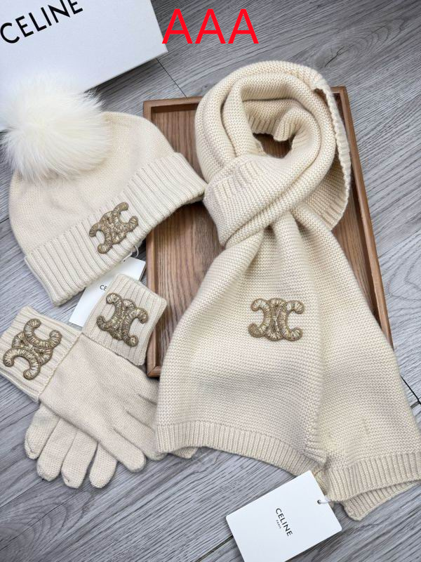 Celine Hat and scarvf(AAA)-0080
