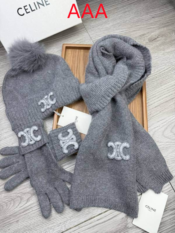 Celine Hat and scarvf(AAA)-0083