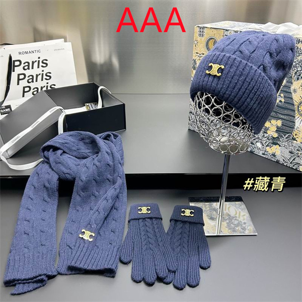 Celine Hat and scarvf(AAA)-0094