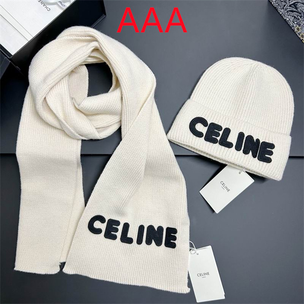 Celine Hat and scarvf(AAA)-0098