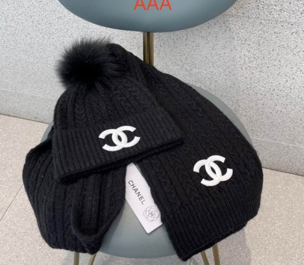 Chanel Hat and scarvf(AAA)-0131