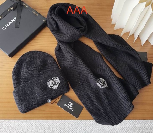 Chanel Hat and scarvf(AAA)-0139