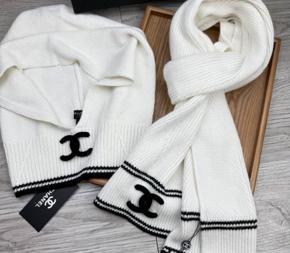 Chanel Hat and scarvf(AAA)-0198