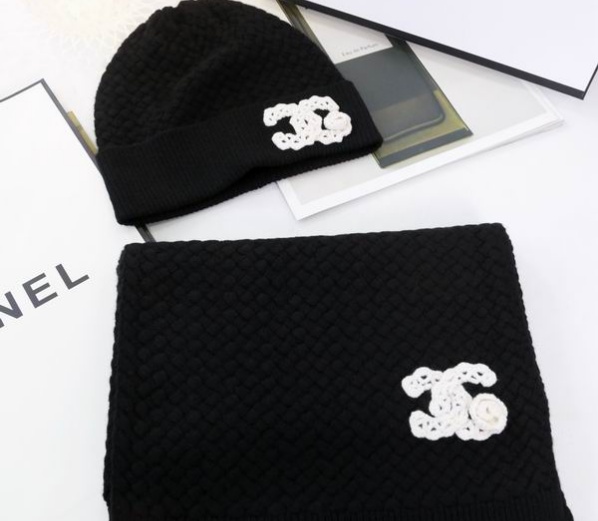 Chanel Hat and scarvf(AAA)-0285