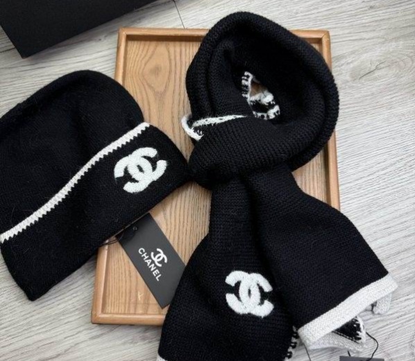 Chanel Hat and scarvf(AAA)-0288