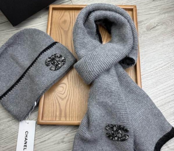 Chanel Hat and scarvf(AAA)-0290