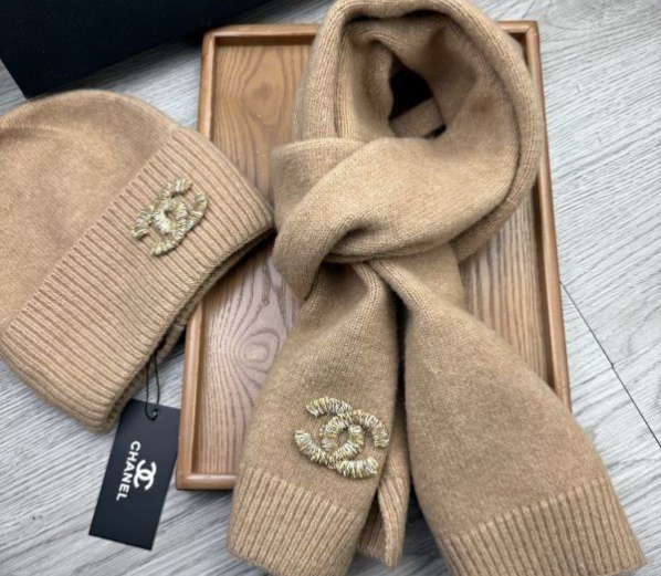 Chanel Hat and scarvf(AAA)-0291