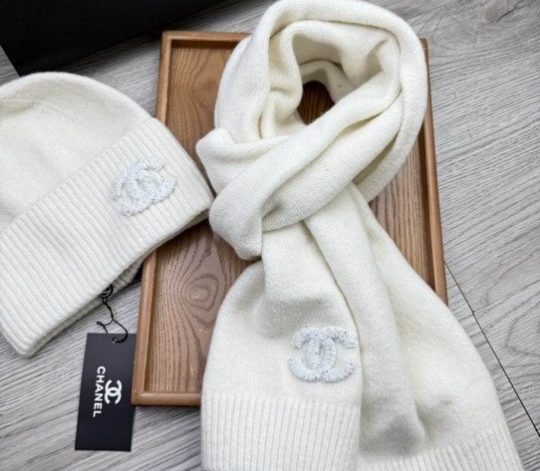 Chanel Hat and scarvf(AAA)-0292