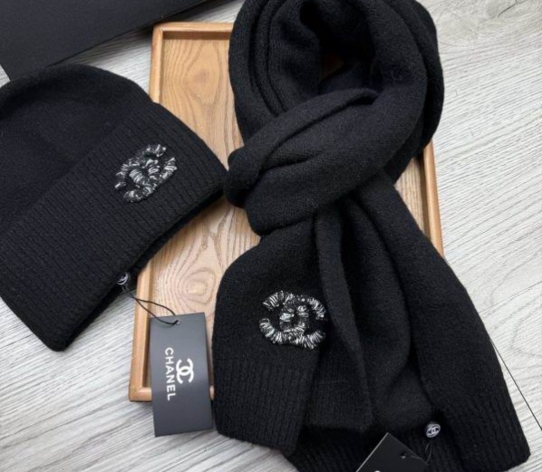 Chanel Hat and scarvf(AAA)-0294