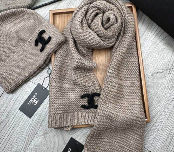 Chanel Hat and scarvf(AAA)-0308