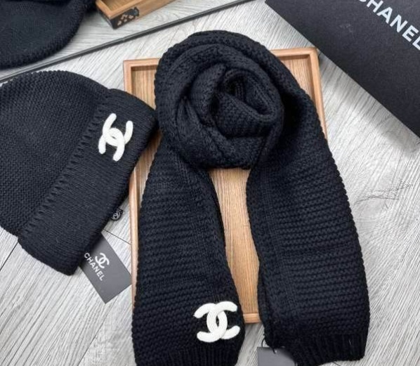 Chanel Hat and scarvf(AAA)-0309
