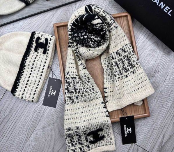 Chanel Hat and scarvf(AAA)-0312