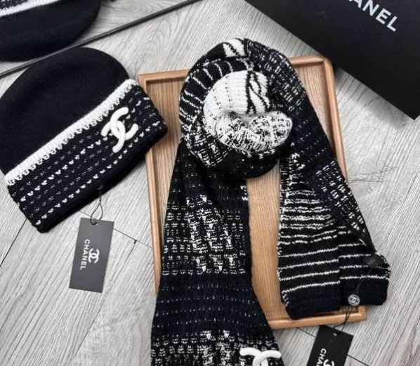 Chanel Hat and scarvf(AAA)-0313