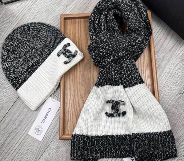 Chanel Hat and scarvf(AAA)-0318