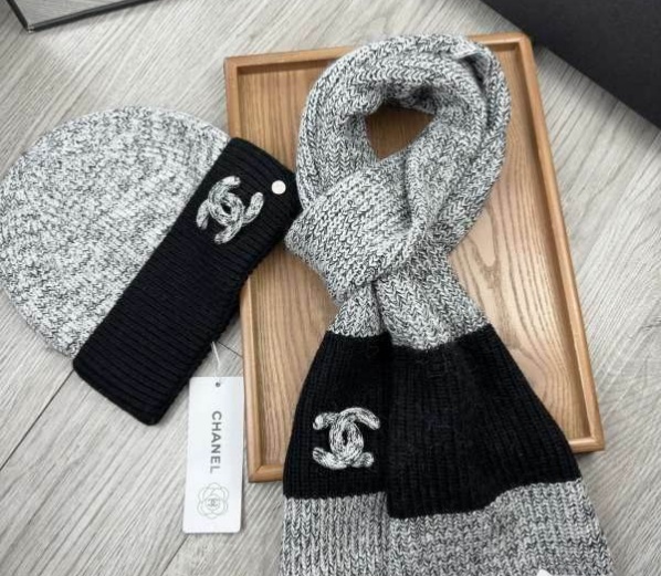 Chanel Hat and scarvf(AAA)-0320
