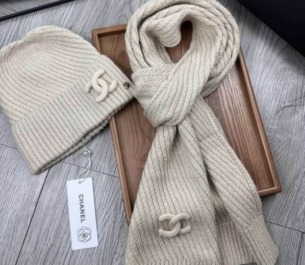 Chanel Hat and scarvf(AAA)-0322