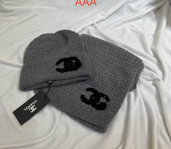 Chanel Hat and scarvf(AAA)-0211