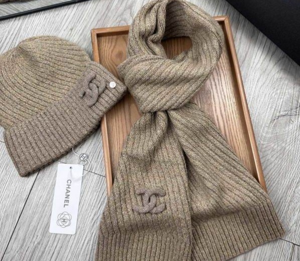 Chanel Hat and scarvf(AAA)-0324