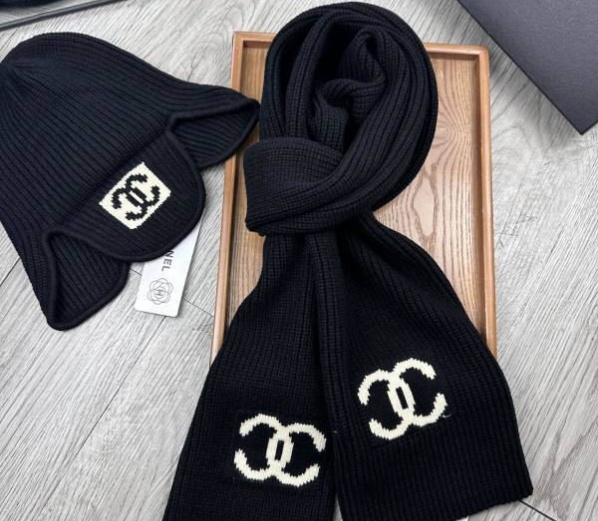 Chanel Hat and scarvf(AAA)-0326