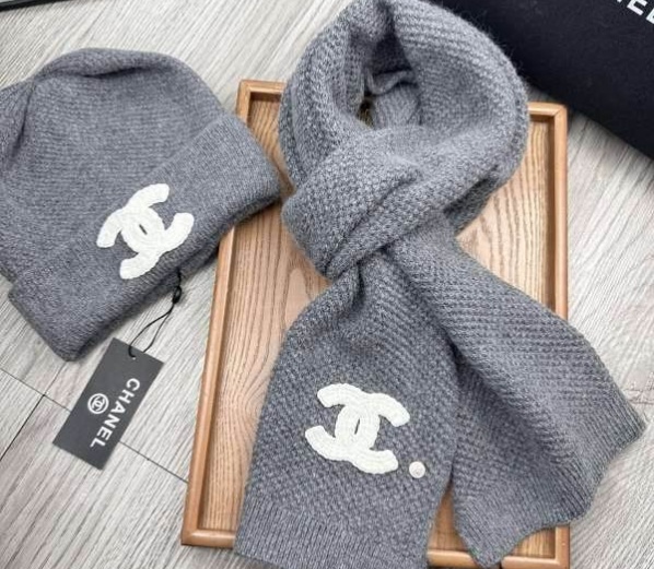 Chanel Hat and scarvf(AAA)-0334