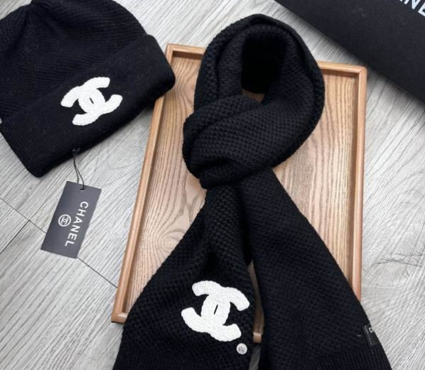 Chanel Hat and scarvf(AAA)-0335