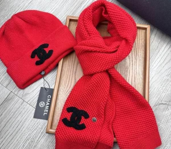 Chanel Hat and scarvf(AAA)-0337