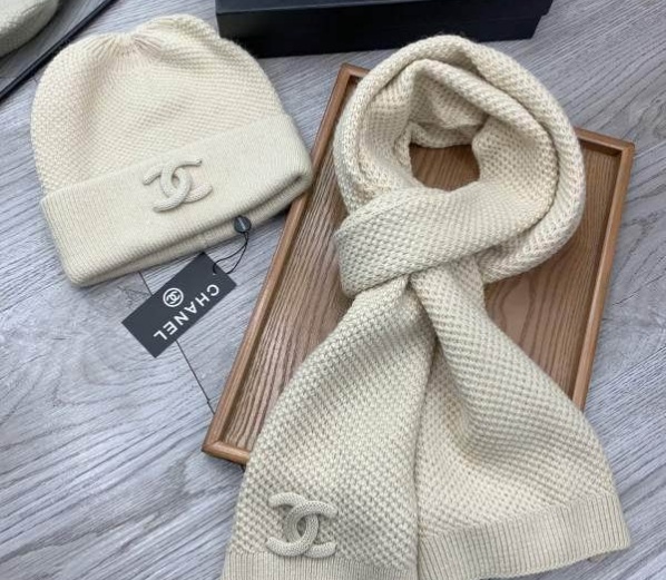 Chanel Hat and scarvf(AAA)-0339