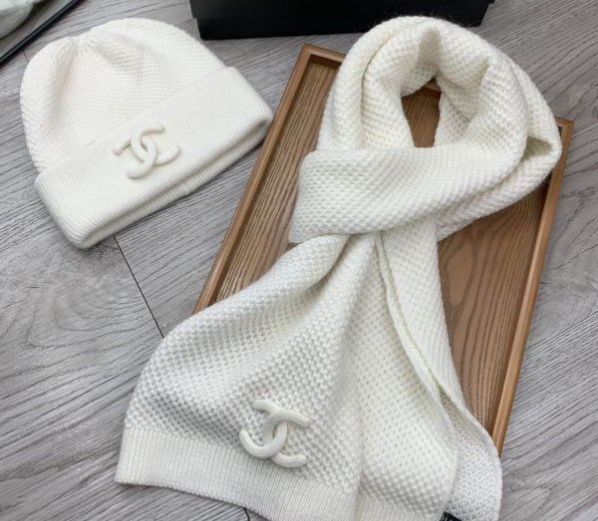 Chanel Hat and scarvf(AAA)-0341