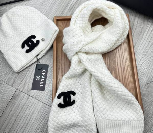 Chanel Hat and scarvf(AAA)-0344