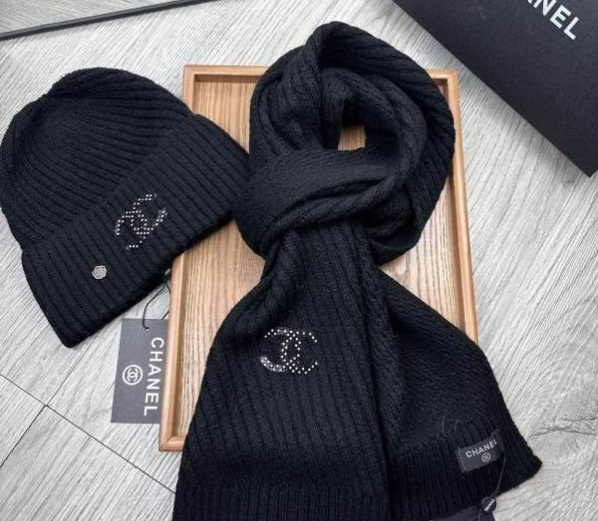 Chanel Hat and scarvf(AAA)-0350