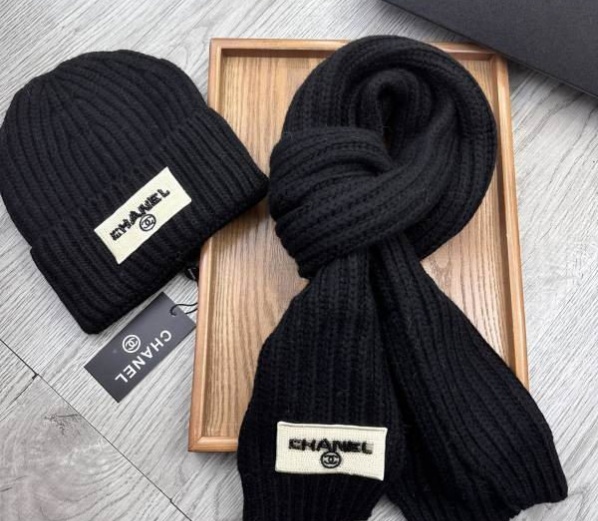 Chanel Hat and scarvf(AAA)-0361
