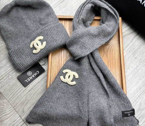 Chanel Hat and scarvf(AAA)-0362