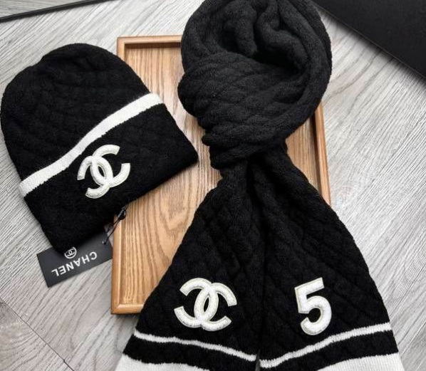 Chanel Hat and scarvf(AAA)-0374