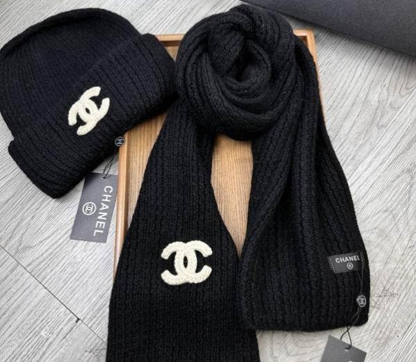 Chanel Hat and scarvf(AAA)-0379