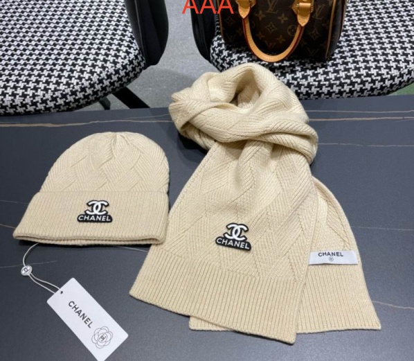 Chanel Hat and scarvf(AAA)-0218