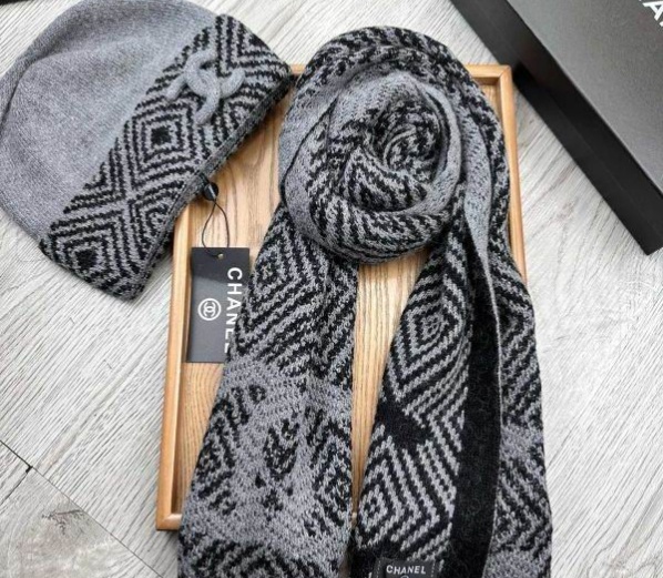 Chanel Hat and scarvf(AAA)-0385
