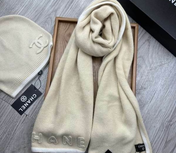 Chanel Hat and scarvf(AAA)-0393