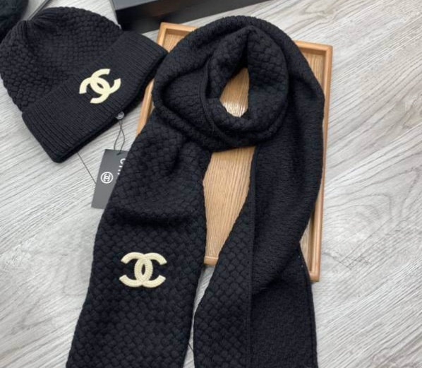 Chanel Hat and scarvf(AAA)-0395
