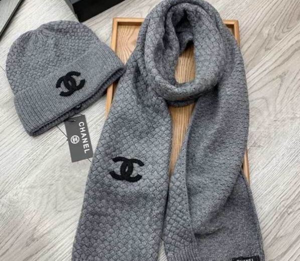 Chanel Hat and scarvf(AAA)-0397