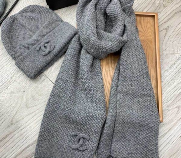 Chanel Hat and scarvf(AAA)-0402