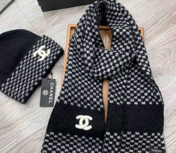 Chanel Hat and scarvf(AAA)-0405